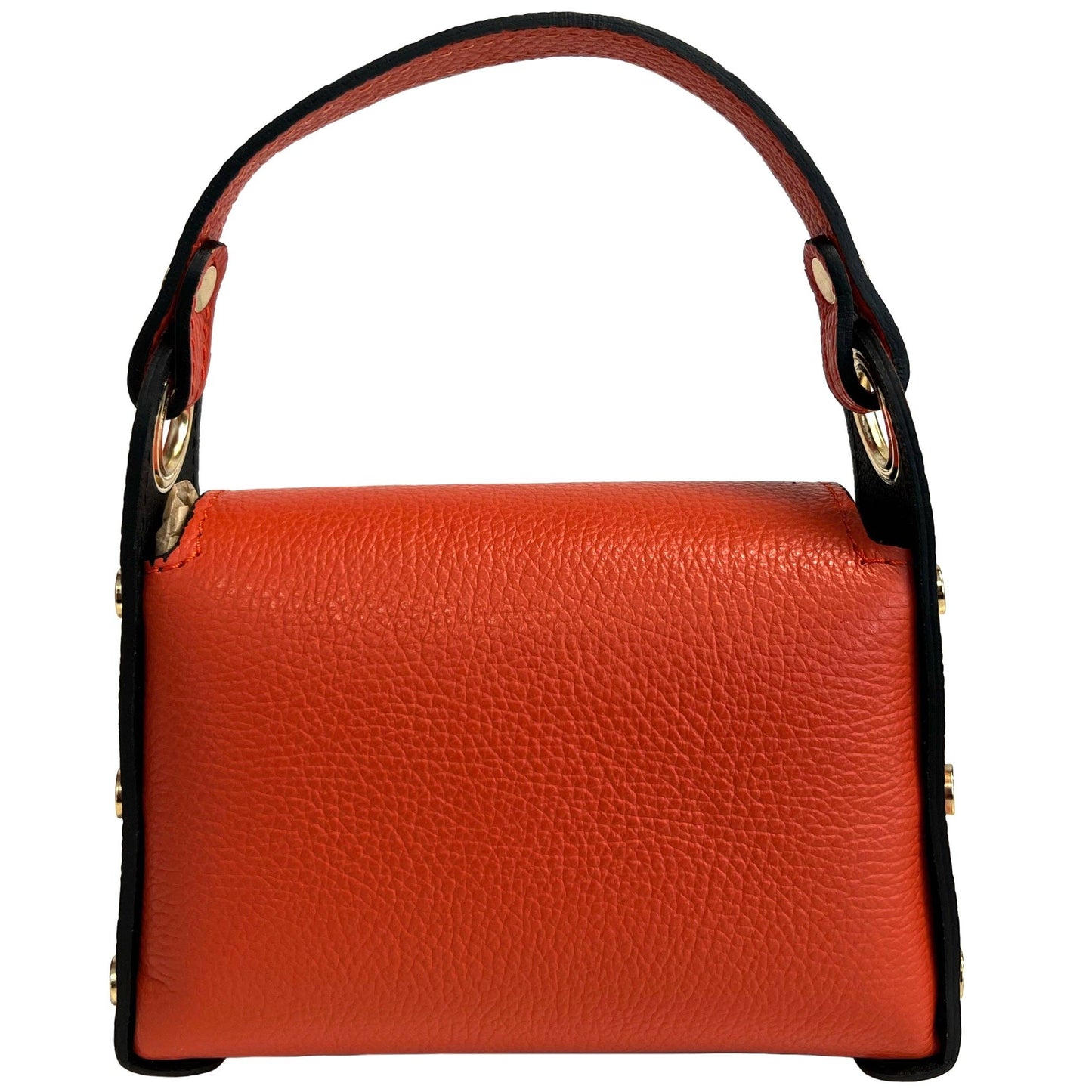 Modarno mini bag in genuine leather dollar with fly closure